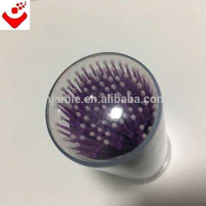 plastic micro brush eyelash applicator dental brush applicator